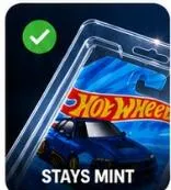 Stays mint — protected